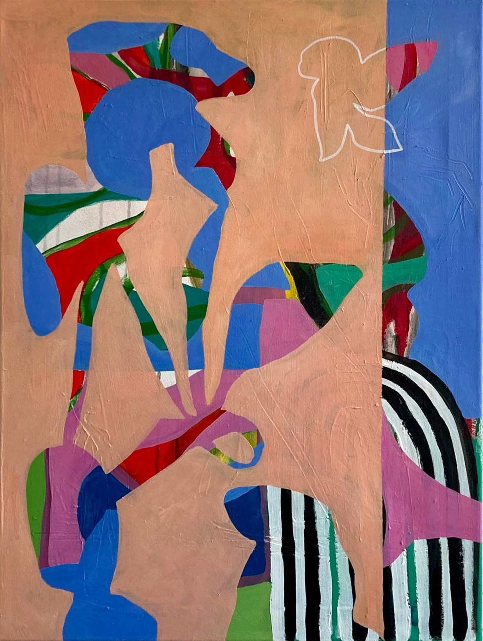 spring's around the corner, 2023 (80x60cm)