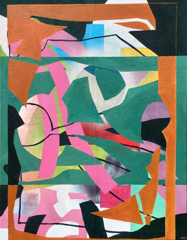 STRG+X, 2022 (130x100cm)